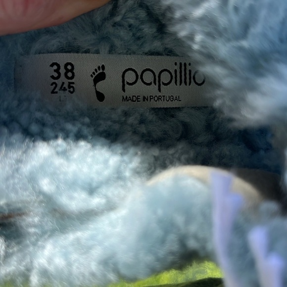 NWT BIRKENSTOCK BIG BUCKLE Teddy Shearling Free People Sandals - Picture 5 of 7